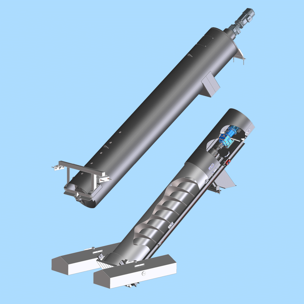 Fish-friendly auger