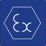 Ex Atex Blauw 150x150